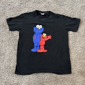 Supreme‎ Kaws Sesame Street T-Shirt Men's Size Small Cookie Monster Elmo